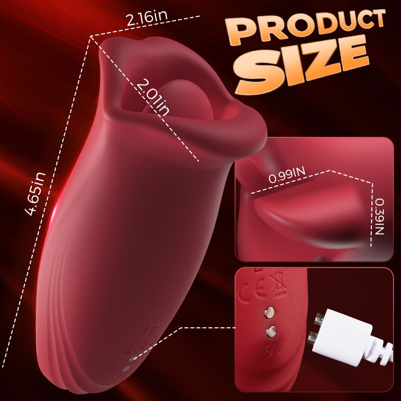 Novelleon Pressb Biting & Vibrating Clitoral Vibrator Nipple Stimulator