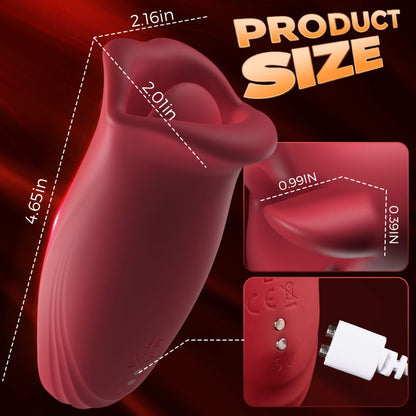 Novelleon Pressb Biting & Vibrating Clitoral Vibrator Nipple Stimulator