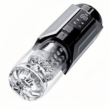 2026 New Model King - 7 Mode Vacuum Thrusting & Sucking & Vibrating Masturbator with LCD Display