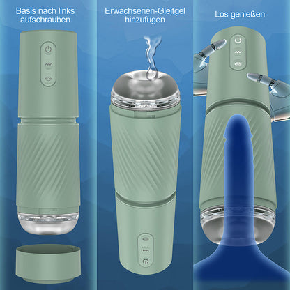 Abyss - 10 Suction & 10 Vibration Vacuum Penis Pump Enlargement Pump Male Masturbator