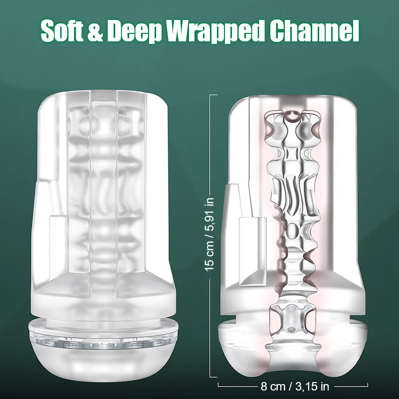 Abyss - 10 Suction & 10 Vibration Vacuum Penis Pump Enlargement Pump Male Masturbator