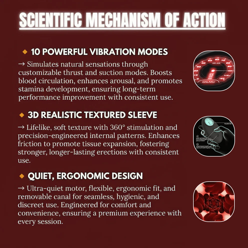 ⭐New Arrival | 2026 Latest Collection High-Speed Trainer: Men's Vibrating Masturbator