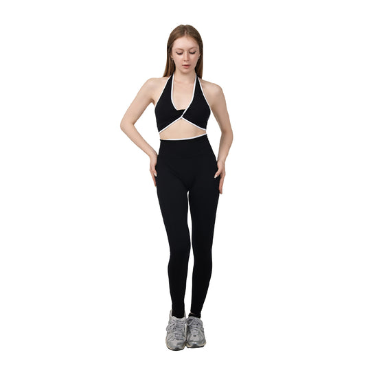 High Waist Yoga Set Seamless Bra & Leggings Outfit