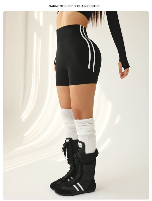 Seamless Biker Shorts – Quick-Dry High Waist Yoga Fit